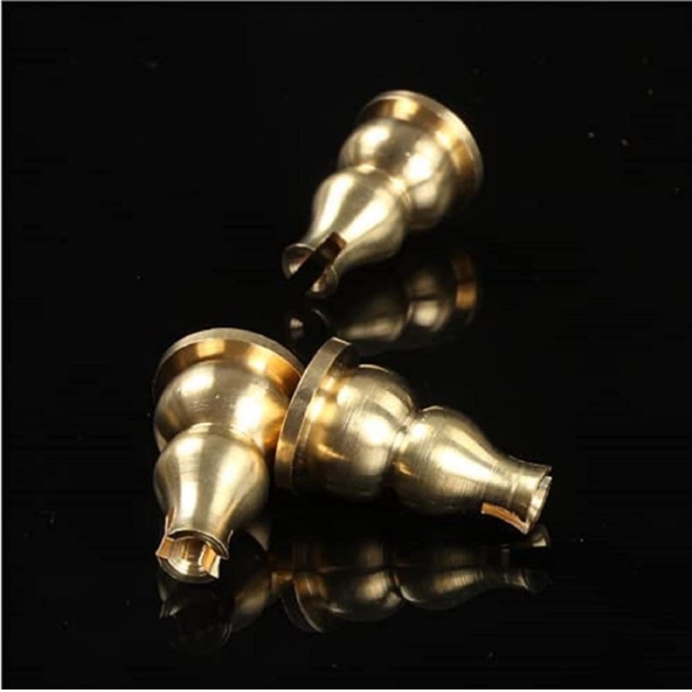3 small mini brass Incense holders for sticks, coil set of 3 new